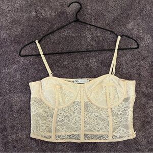 Zara Lace Corset Bra
